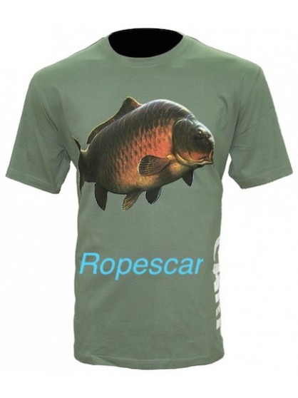 Tricou Carp T-Shirt Olive/Green XL - Zfish